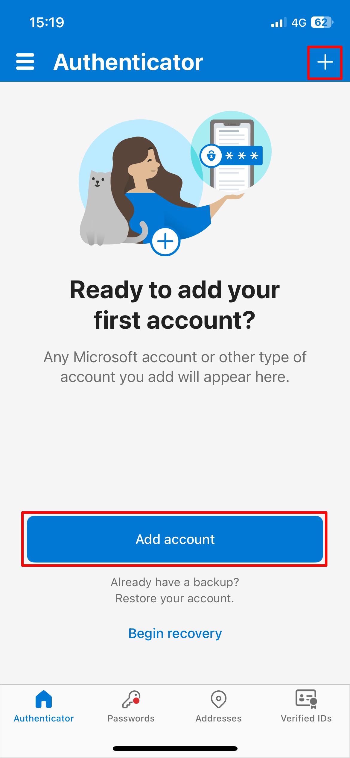 Add account
