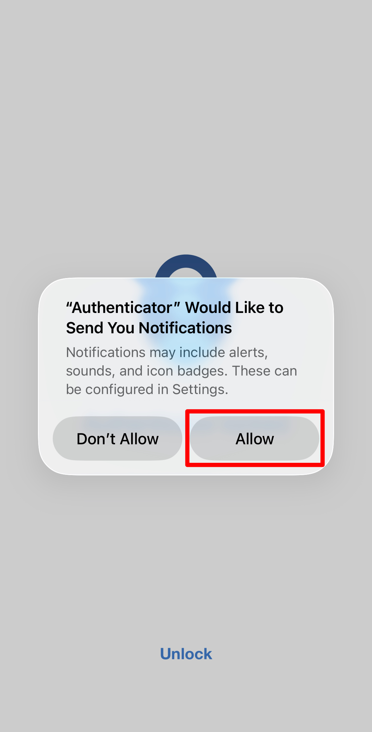 Allow Notifications